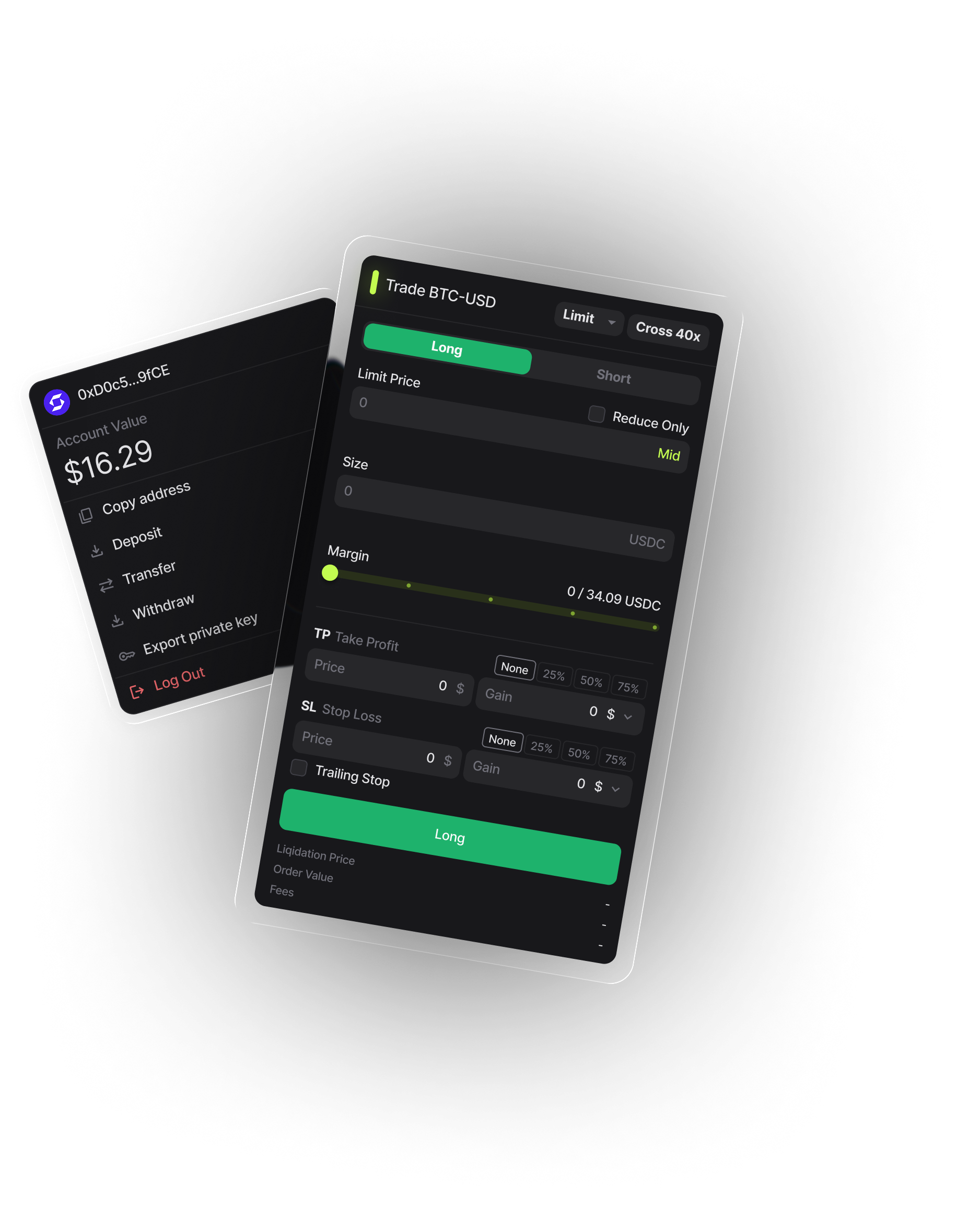 Pro trading tools screenshot